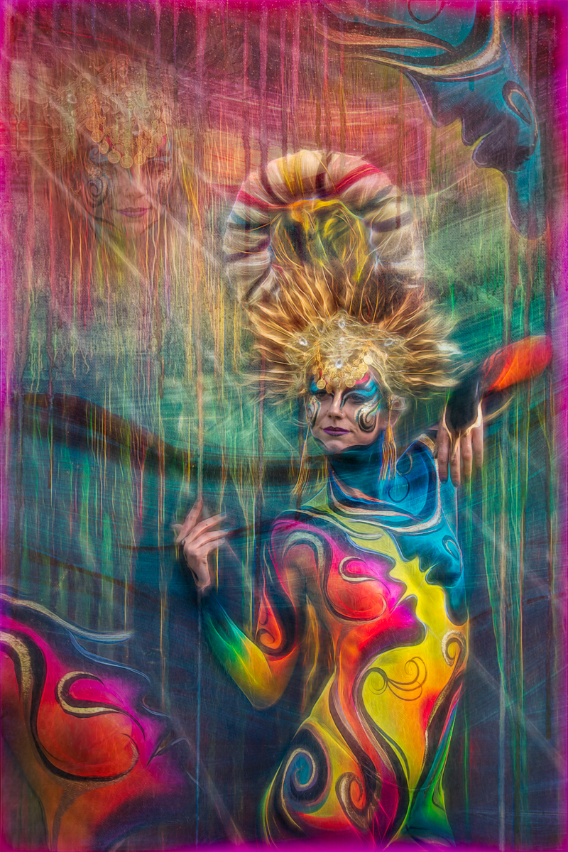 PSYCHEDELIC PAINTWORK by Philip Hinton